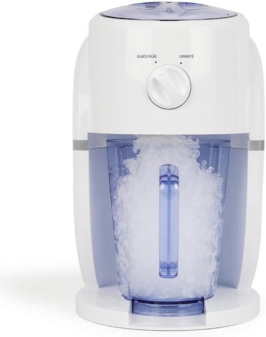 Slush Machine - Slush Puppy Maker - IJsmachine - 2-in-1 - 1L - 25W - Wit