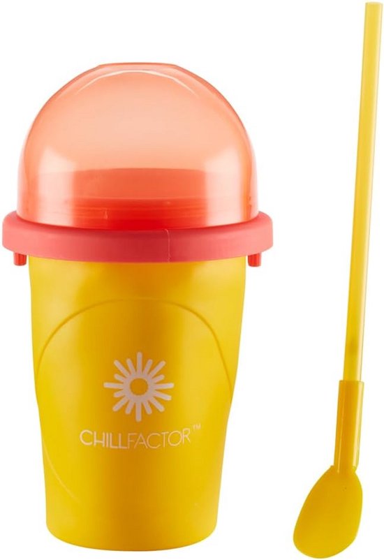Slush Puppie Machine met Herbruikbare Beker en Rietje - Maak Zelf IJskoude Drankjes van Merkloos