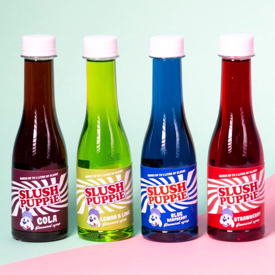 Slush Puppie Set Van 4 Siropen van Fizzcreations