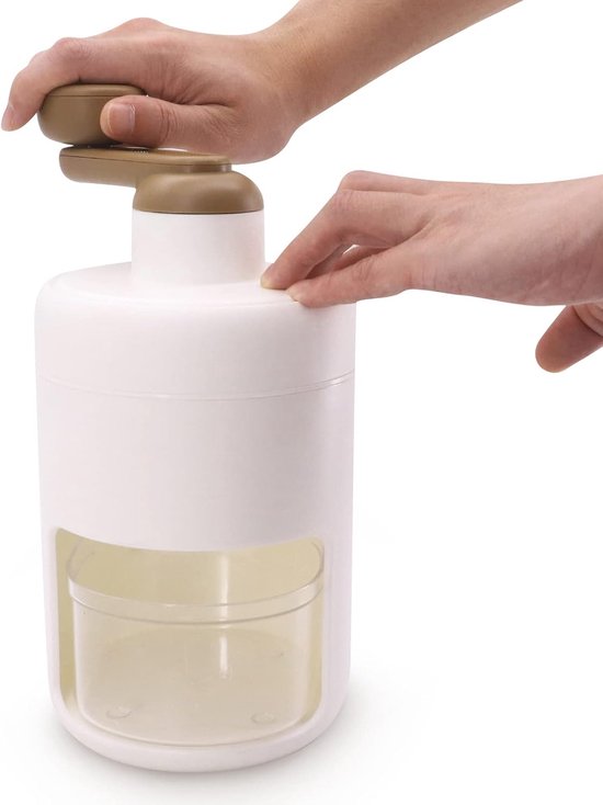 Slush Puppy Maker - Wit en Beige van Merkloos