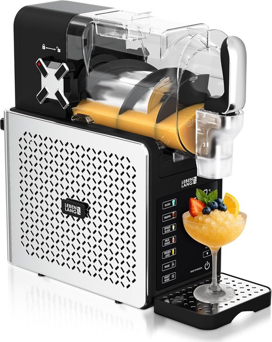 Slushmachine voor thuis - 2 liter, 5 modi, snelle koeling en automatische reiniging van Merkloos