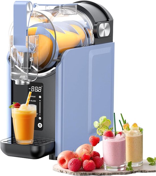 Slushmachine voor thuis - automatische slushiemaker met 5 programma's en zelfreiniging van Peach