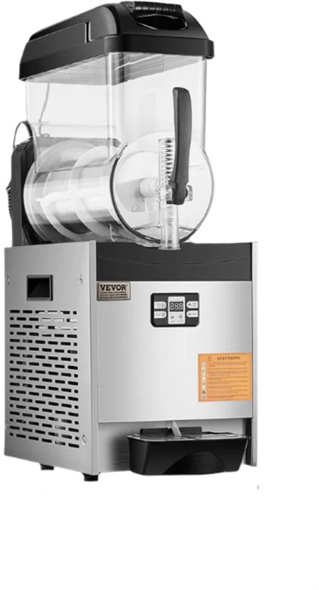 Slushy Machine – Slushmachine – IJsmachine – Frozen Drink Maker – Dubbele Tanks 1x12L E – Instelbare Temperatuur van Merkloos