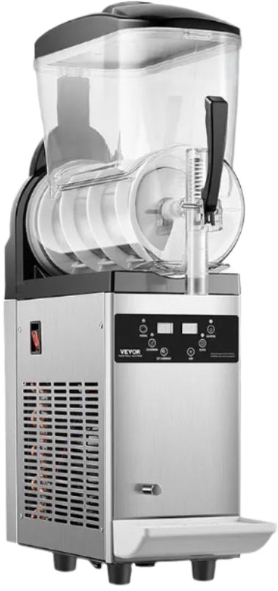 Slushy Machine – Slushmachine – IJsmachine – Frozen Drink Maker – Dubbele Tanks 1x12L – Instelbare Temperatuur van Merkloos
