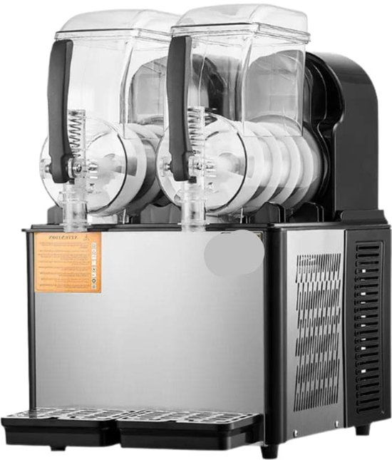 Slushy Machine – Slushmachine – IJsmachine – Frozen Drink Maker – Dubbele Tanks 2x4L – Instelbare Temperatuur van Merkloos