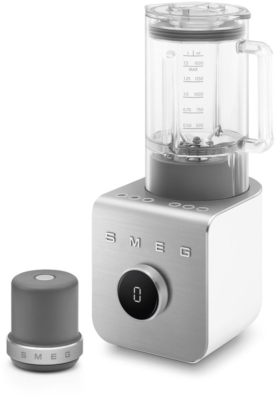 SMEG BLC02WHMEU - High Performance Blender - Incl. vacuümpomp - 1400W - Mat Wit van SMEG