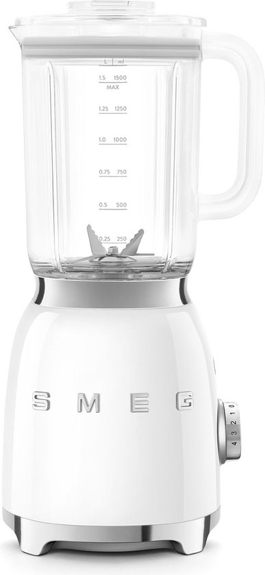 SMEG BLF03WHEU - Blender - Wit - 800W - 1,5L - Jaren '50 Stijl van SMEG