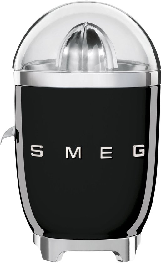 SMEG CJF01BLEU - Citruspers - Zwart - Handmatige druk - 70W