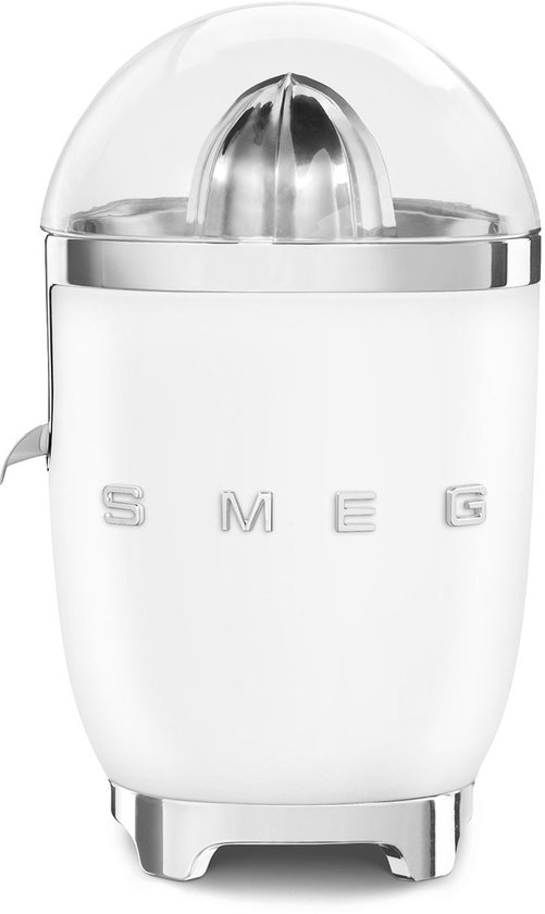 SMEG CJF01WHMEU - Citruspers - Mat Wit - Handmatige druk - 70W