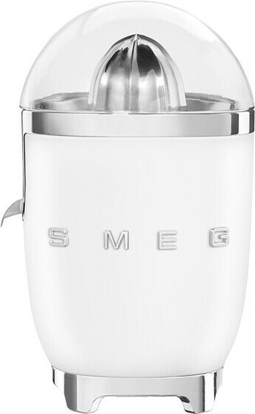 SMEG CJF01WHMEU - Citruspers - Mat Wit - Handmatige druk - 70W van SMEG