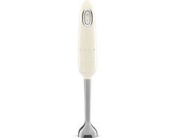 SMEG HBF11CREU Staafmixer - 700W - Variabele Snelheid - Turbofunctie - FlowBlend™ Technologie - RVS Mixervoet - '50s Style - Crème
