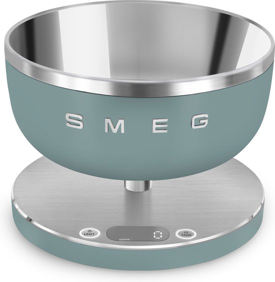 SMEG KSC01EGMWW - Digitale Keukenweegschaal - Emerald Green - Collezione van Merkloos