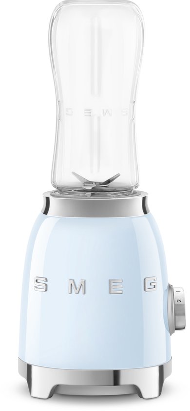 SMEG PBF00PBEU - Personal Blender - Jaren 50 - Pastelblauw - incl. 1 Bottle-to-Go van SMEG