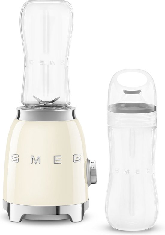 SMEG PBF01CREU - Personal blender - Crème - 600 ml - 300W - Jaren '50 van SMEG