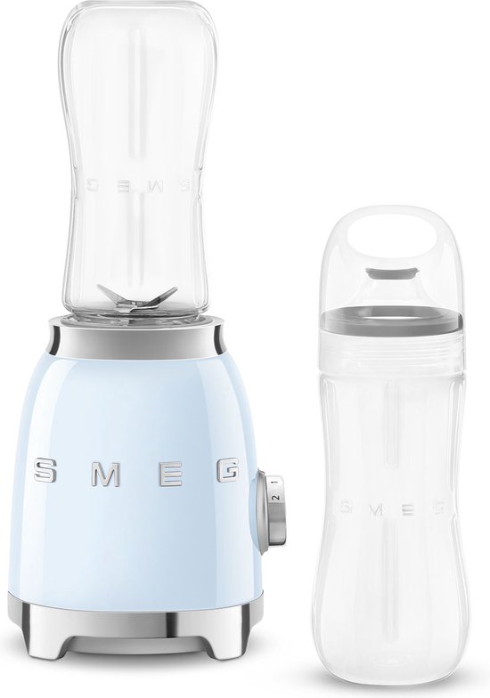 SMEG PBF01PBEU - Personal blender - Pastelblauw - 600 ml - 300W - Jaren '50 van SMEG