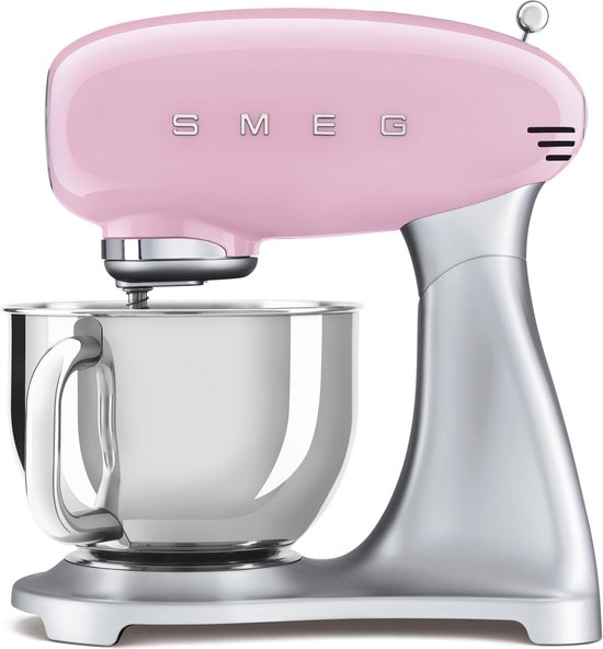 SMEG SMF02PKEU - Keukenmachine - Roze - 800 W van SMEG