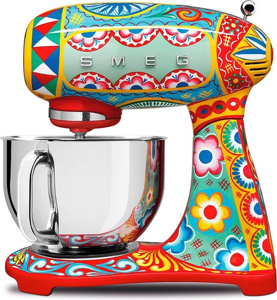 Smeg SMF03DGEU mixer Staande mixer 800 W Meerkleurig