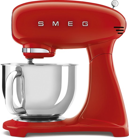 SMEG SMF03RDEU - Keukenmachine - Rood - 800 W - Full Color van SMEG