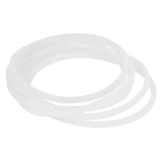 Smoakez - Rubber Seal Ring Vervanging - 6 Stuks - Hoge Kwaliteit - Wit - Geschikt voor Magic Bullet - Duurzaam en Betrouwbaar - Mengaccessoires