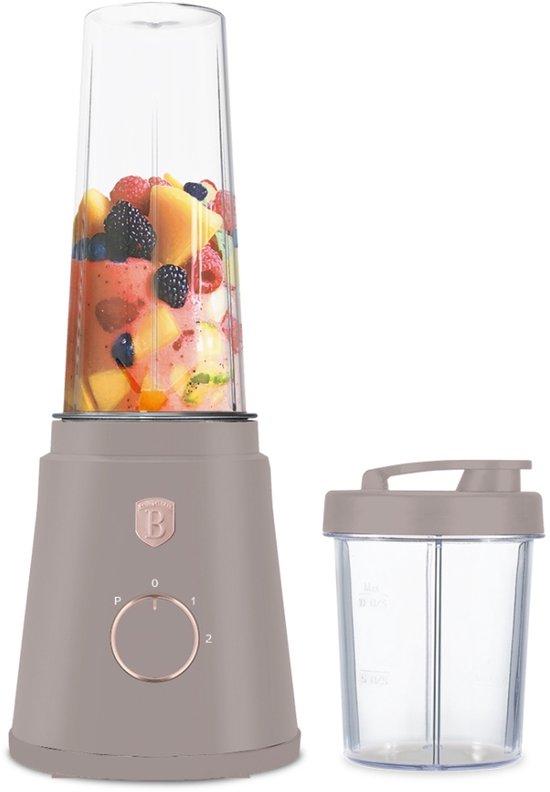 Smoothiemaker met fles uit de Taupe-collectie
