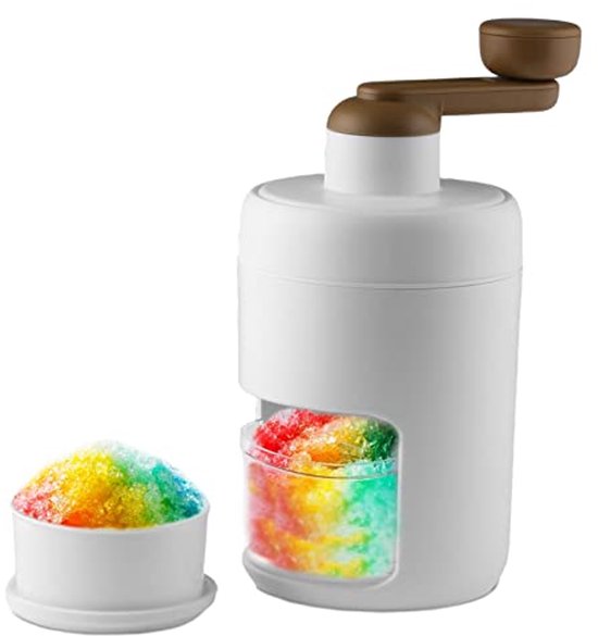 Sneeuwkegelmachine en Slushie-machine met Roestvrijstalen Messen voor IJs en Cocktails van Nostalgia