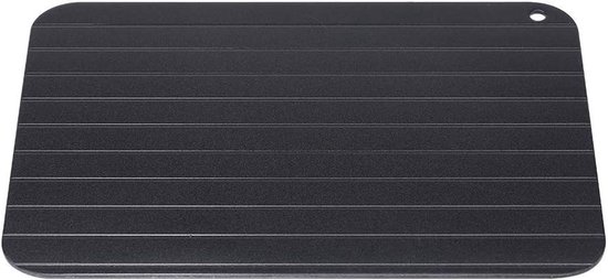 Snel ontdooi tray voor vlees, aluminium ontdooi box, handige keuken gadget voor voedselontdooiing en kookgemak
