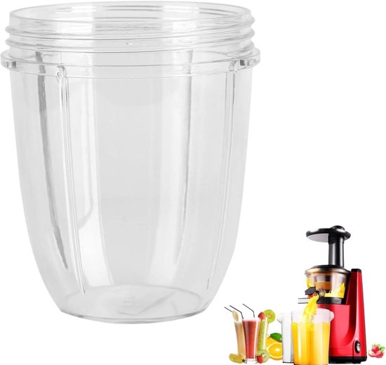 SnelShoppen - 18OZ Top Cup Juicer Cup Vervangingsonderdeel voor Extractor 900W - BPA-vrij, Afwasmachinebestendig, Geschikt voor 900W Mixers - Perfecte