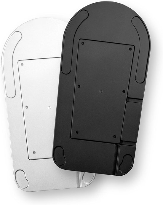 SnelShoppen - 2-in-1 Professionele Sliding Board Space Glider met Kabelopbergvak - Zilver - Geschikt voor Kenwood Cooking Chef Series - Gemakkelijk Gl