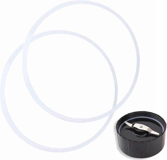 SnelShoppen - 2PCS Blender Sealing O Ring Gaskets Vervangingen Rubber Juicer Blender Seal Ring - Hoge Kwaliteit Siliconen voor 600W 900W 1000W 1200W J