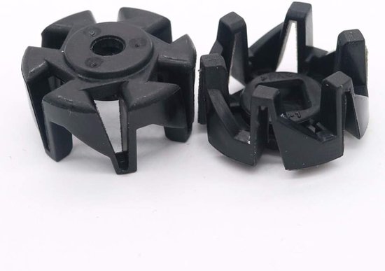 SnelShoppen - 2x Plastic As Blade Voet Seat Vervanging voor Juicer Gear, Blender Mes Onderdelen, Compatibel met HR2003 HR2004 HR2006 HR2024 HR2027