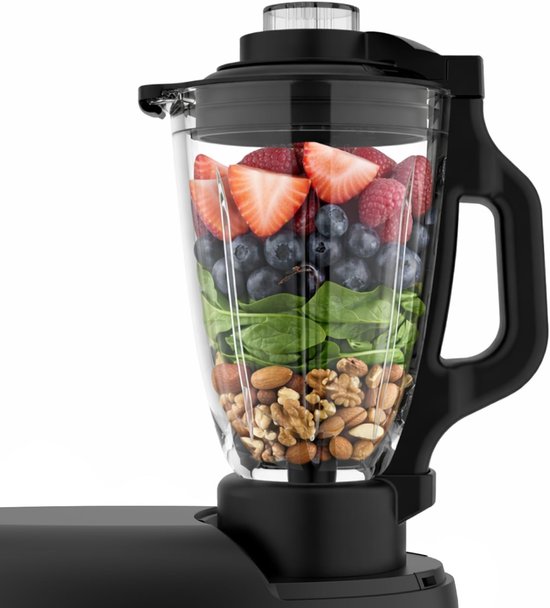 SnelShoppen - Blenderkan voor Fentic SM-1504P en SM-1504BM - Roestvrijstalen Messen, Perfect voor Smoothies, Sauzen en Soepen, 1,5 Liter Inhoud, Keuke