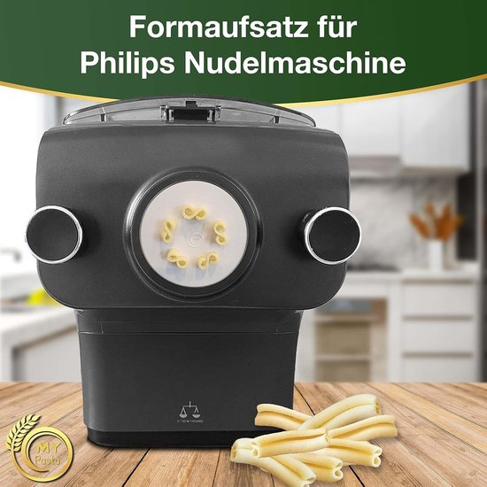 SnelShoppen - Casarecce Pasta Maker Accessoires - Pasta Disc Geschikt voor Philips Pastamaker - Matrices voor Huisgemaakte Pasta - Perfecte Compatibil