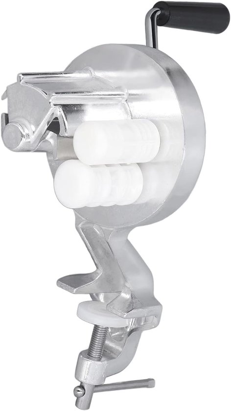 SnelShoppen - Cavatelli Maker Machine - RVS Handmatige Macaroni Maker - Draagbare Noodle Maker met Handkruk voor Vers gemaakte Pasta in Keuken