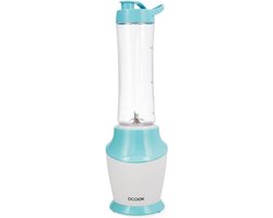 SnelShoppen - Dcook Gallery Mixer 300W, Draagbare Keukenmixer 0.6L, RVS, Twee-Tonig voor Smoothies, Bakken, Koken en Feestjes