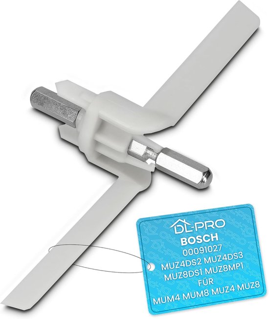 SnelShoppen - DL-pro Holder voor MUM4 MUZ4 Foodprocessor - Vervangingsonderdeel 175mm Wingspan - Betrouwbare Aandrijving voor Mixen en Malen in Keuken