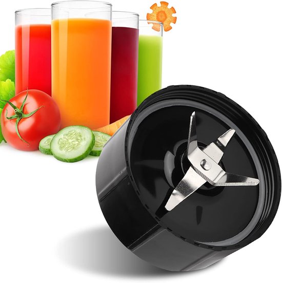 SnelShoppen - Extractor Cross Cutter, Vervangende Onderdelen voor Mixer, Blender, Juicer, BPA-vrij, Vaatwasserbestendig, Perfecte Extractie, Directe V