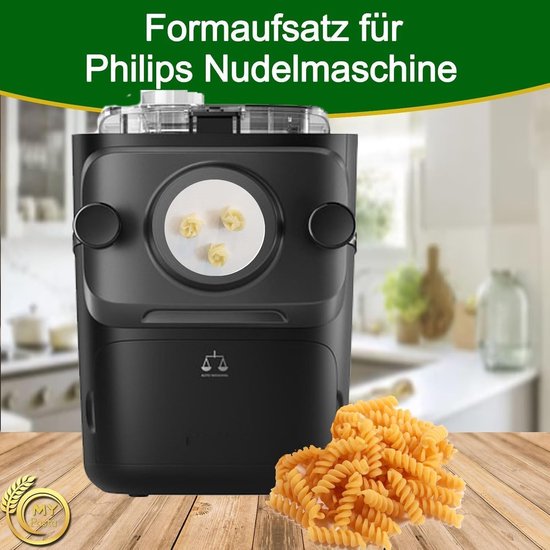 SnelShoppen - Fusilli Turbo Accessoires voor Pastamachine Disc, Geschikt voor Zelfgemaakte Pasta, Ideaal voor Philips Avance, Keuken, Feest, 2 Stuks