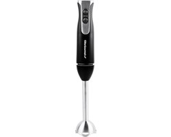 SnelShoppen - Hand Blender 500 Watt - Staafmixer 2 Snelheden - Roestvrijstalen Messen - Dismountable Mixer voor Smoothies, Babyvoeding, Soepen - Zwart