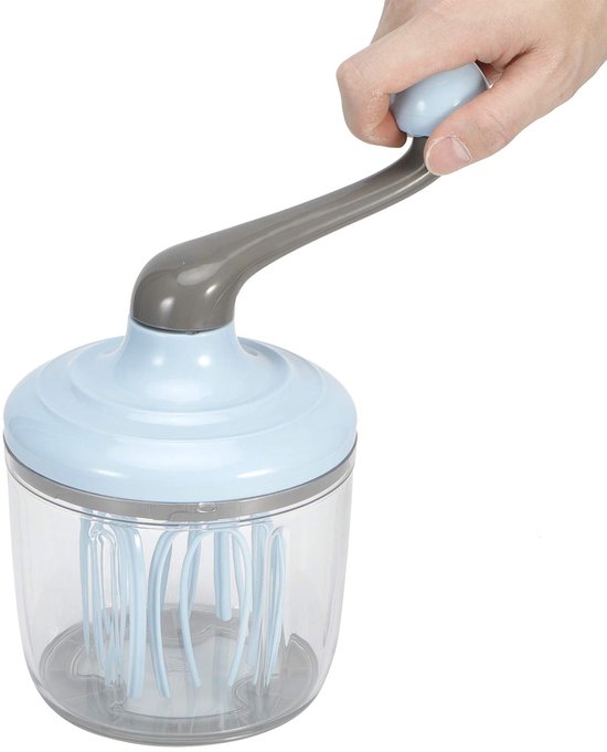SnelShoppen - Handmatige Crème Mixer - Hoge Efficiëntie Roommixer van ABS Materiaal - Eiwit Blending Gereedschap voor Thuis, Banketbakkers, Coffeeshop