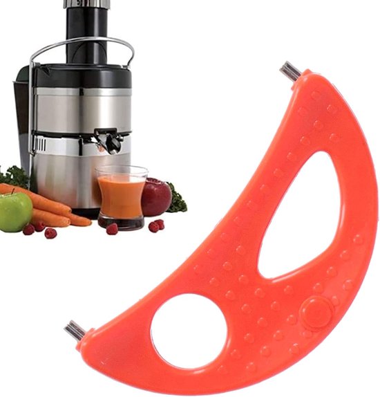 SnelShoppen - Juicer Crescent Tool voor Jack Lalanne Power Juicer, Vervangingsonderdeel voor Delux PRO Classic, E1188, E1189, MT1000, Oranje, Duurzaam