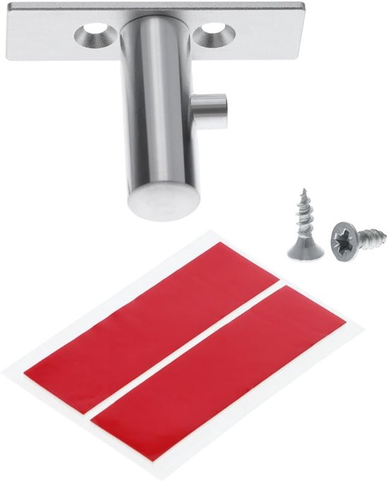 SnelShoppen - Keuken Organizer voor Keukenmachine Onderdelen - Aluminium Holder voor Kneedhaak, Klopstaaf en Menghulpstukken - Ruimtebesparend en Over