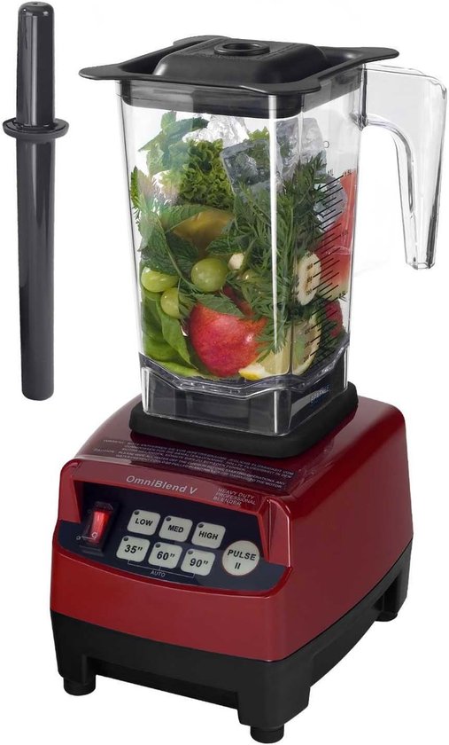 SnelShoppen - krachtige Smoothie Maker 1.5L met 3 HP Motor, 6 RVS Messen, BPA-vrij Tritan Bekertje, Perfect voor Groene Smoothies, Keuken, Feest van Snelshoppen