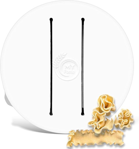 SnelShoppen - Lasagna Ondulato Pastadisc voor Pasta Machines - Geschikt voor Philips Avance - Accessoires voor Huisgemaakte Pasta - Perfect voor Keuke