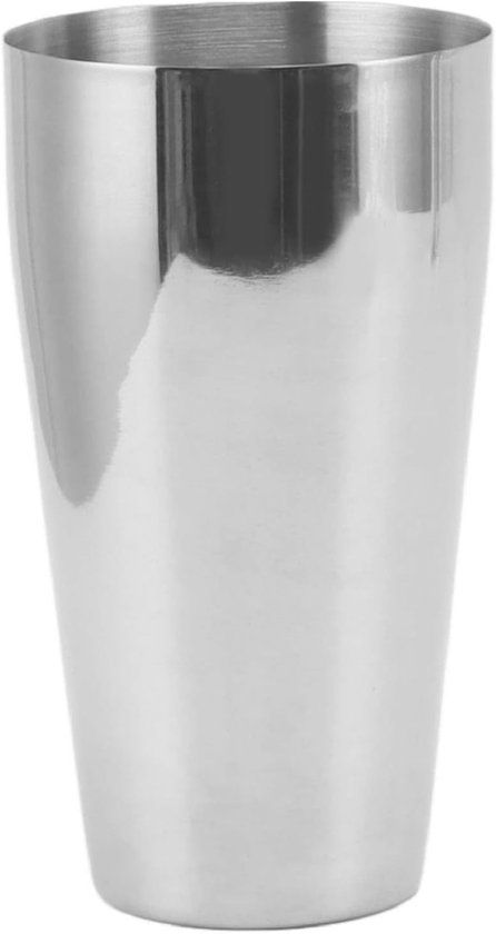 SnelShoppen - Milkshake Cup - Hand Blender Cup - Mixing Cup - RVS IJsroom Milkshake Mengbeker - Duurzame Dikke Metaal Drinkglazen voor Bar - 750ml