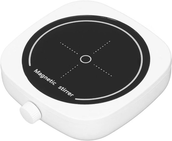 SnelShoppen - Mini Magnetische Roerder Instelbare Snelheid 4000RPM Magnetische Mixer met Roerstaaf Maximum Roercapaciteit 1000ml voor Wetenschappelijk