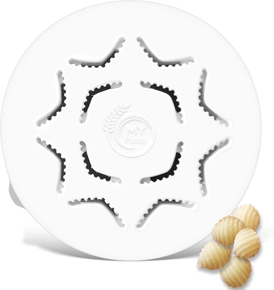 SnelShoppen - MY Pasta Conchiglie Rigate S - Pastaschijf voor Philips Pastamaker Avance - Accessoires voor Zelfgemaakte Pasta - Matrices voor Keuken e