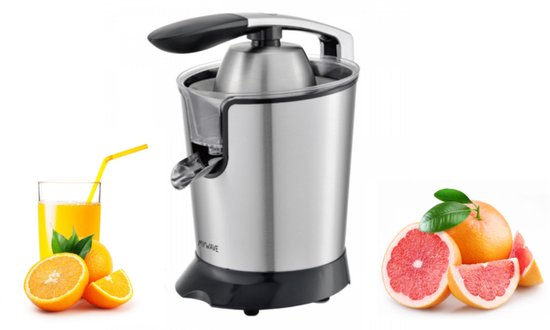 SnelShoppen - My Wave Nido Pro Elektrische Sappers, Snelle Sapcentrifuge 600W met Antidruppelsysteem en Antislip Rubberen Voetjes, Inclusief 2 Kegels
