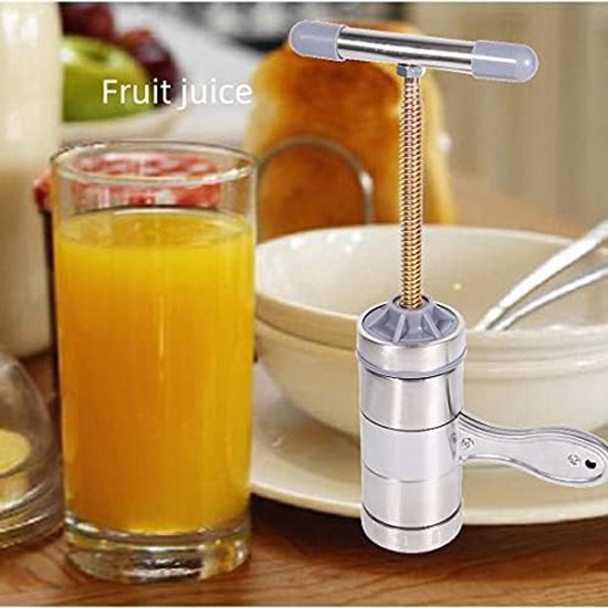 SnelShoppen - Noodle Maker Machine Pastamaker RVS Handheld voor Verse Fettuccine Spaghetti Lasagna - Gemakkelijk en Snel, 5 Mallen