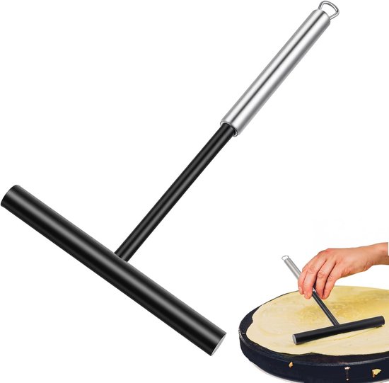 SnelShoppen - Pancake Divider 19.5 cm - RVS Pancake Maker - Deegverdeler voor Perfecte Pannenkoeken - Keuken Accessoire voor Thuis, Koken en Bakken