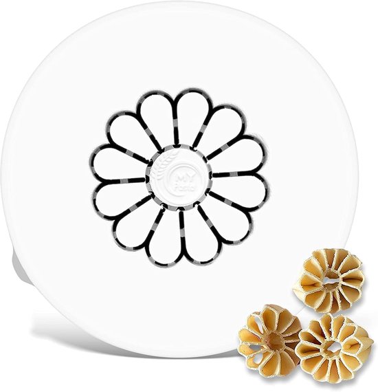 SnelShoppen - Pasta Accessoires voor Pastamakers, Margherita Pasta Disc, 35 mm, 1.2 mm Dikte, Geschikt voor Philips Avance, Zelf Pasta Maken, Keuken M